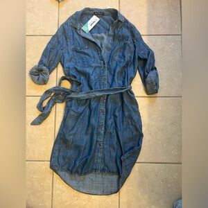 Denim dress